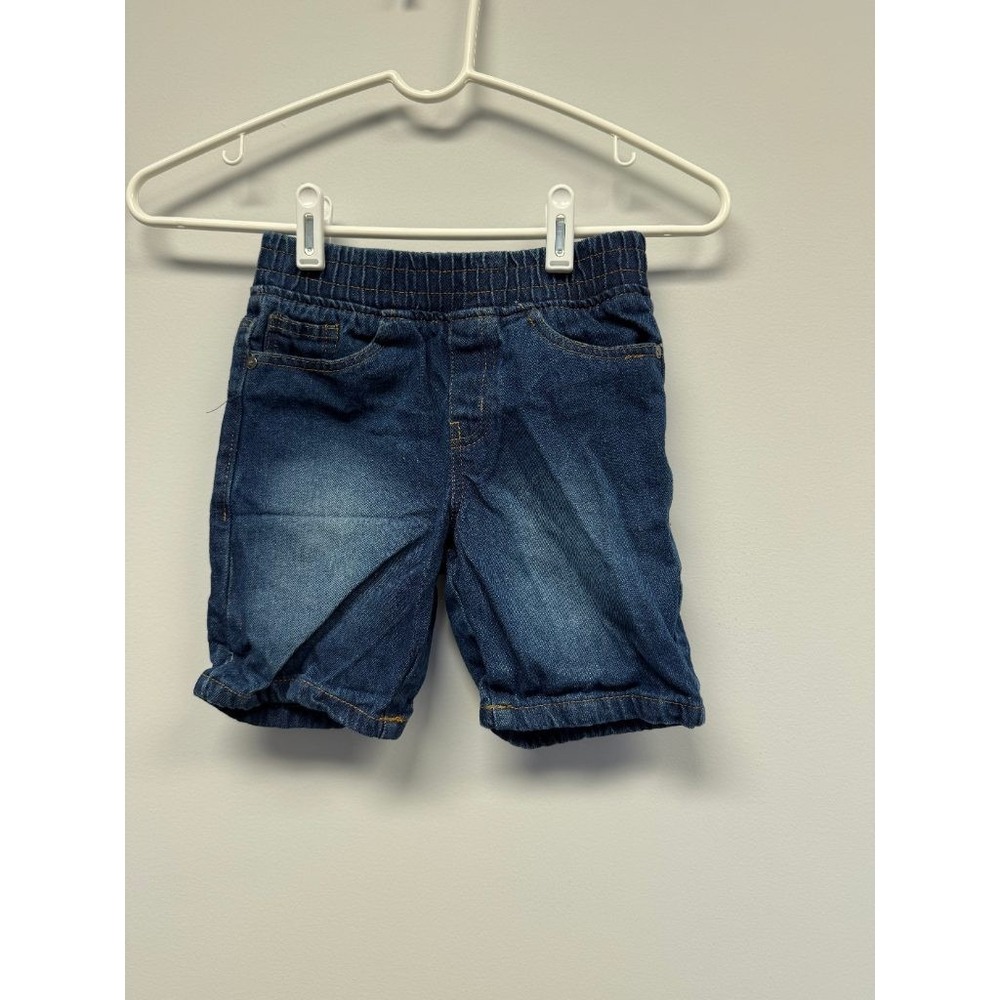 Tony Hawk Boys Denim Shorts Pull-On Elastic Waist Blue Jean Size M‎ 5/6
